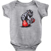 mma bulldog final Baby Bodysuit