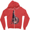 penny farthing Zipper Hoodie