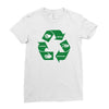 rock paper scissors Ladies Fitted T-Shirt
