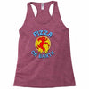 pizza on earth Racerback Tank