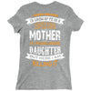 Super Cool Mother Of A Freaking Awesome Granddaughter Ladies Fitted T-Shirt