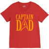captain dad V-Neck Tee