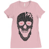 skull triangle Ladies Fitted T-Shirt