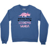 cool grandma saurus Crewneck Sweatshirt