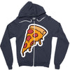 hot pizza Zipper Hoodie