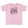 educated, natural, melanated Toddler T-shirt