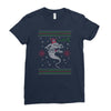 neverending christmas Ladies Fitted T-Shirt