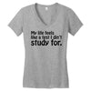 my life feels Women's V-Neck T-Shirt