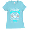 Want To Know If There Is L fe After Death Mess With My Kids And Find O Ladies Fitted T-Shirt