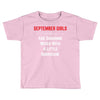 September Girls Toddler T-shirt