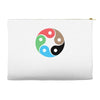 zentao symbol as evolution of the tao (yin yang) Accessory Pouches