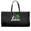 chillkr&ouml;te  fun kult shit bong marihuana joint smoke weed punk gras Weekender Totes