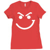 smile Ladies Fitted T-Shirt
