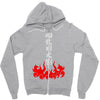 the fourth hokage Zipper Hoodie
