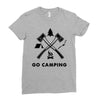 Go Camping Ladies Fitted T-Shirt