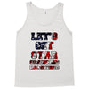 star spangled hammered Tank Top