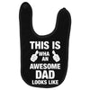 new daddy christmas funny Baby Bibs