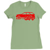 mercedes benz keep it Ladies Fitted T-Shirt