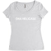dna helicase Women's Triblend Scoop T-shirt