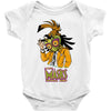link the mask Baby Onesie