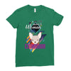 who loves chihuahua Ladies Fitted T-Shirt