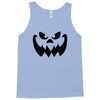 evil pumpkin face halloween costume Tank Top