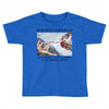 Michelangelo Creation of Adam Toddler T-shirt