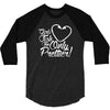 girls fish too only prettier 3/4 Sleeve Shirt