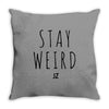 Juanpa Zurita Stay Weird Throw Pillow