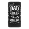 dad number one world's greatest iPhone 7 Plus Case