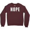 nope (2) Crewneck Sweatshirt