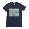 Claude Monet impression Sunrise Ladies Fitted T-Shirt