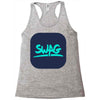 swag blu Racerback Tank