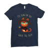 nightmare on kitty street Ladies Fitted T-Shirt