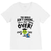 The World Aint Ending Class Of 2018 V-Neck Tee