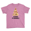 pizza lover's food pyramid Youth Tee