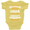 Super Cool Nana Of A Freaking Awesome Granddaughter Baby Onesie