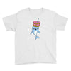 narwhal donuts kawaii cute unicorn harajuku sweet cool awesome Youth Tee