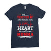 There's This Boy Who Stole My Heart He Calls Me Momma Ladies Fitted T-Shirt