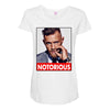 conor mcgregor notorious Maternity Scoop Neck T-shirt