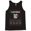 gemini christmas ugly sweater Tank Top