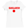 bangladesh international team national country Ladies Fitted T-Shirt