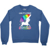 look it's a magical fck unicorn funny Crewneck Sweatshirt