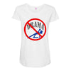 no drama Maternity Scoop Neck T-shirt