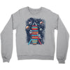 reading rocket ship Crewneck Sweatshirt