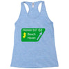 gps logo free exit 63 beach haven Racerback Tank