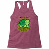 not late Racerback Tank