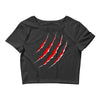 red strong Crop Top