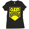 ossi  fdj ddr fun Ladies Fitted T-Shirt