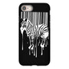 banksy street art zebra bar code iPhone 8